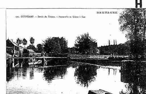 Ville de GUINGAMP Carte postale ancienne
